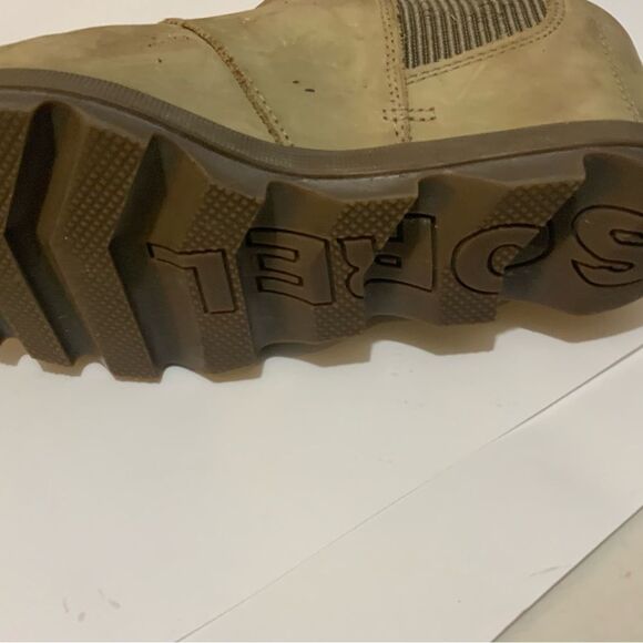 Sorel Women's Joan of Arctic II Wedge Chelsea Bootie Ankle Boot Elk Sz 8 - Picture 5 of 6